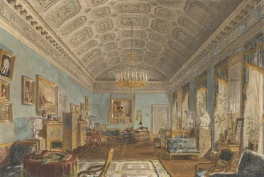 Das Arbeitszimmer der Zarin Alexandra Fjodorowna